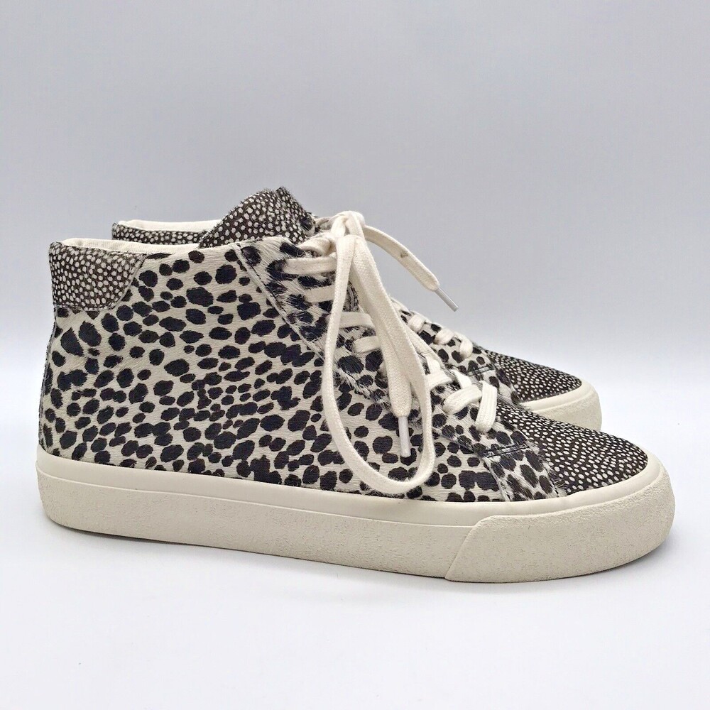 Madewell MA524 Unisex W-7M Genuine Calf Hair Lace Up Sidewalk Sneakers